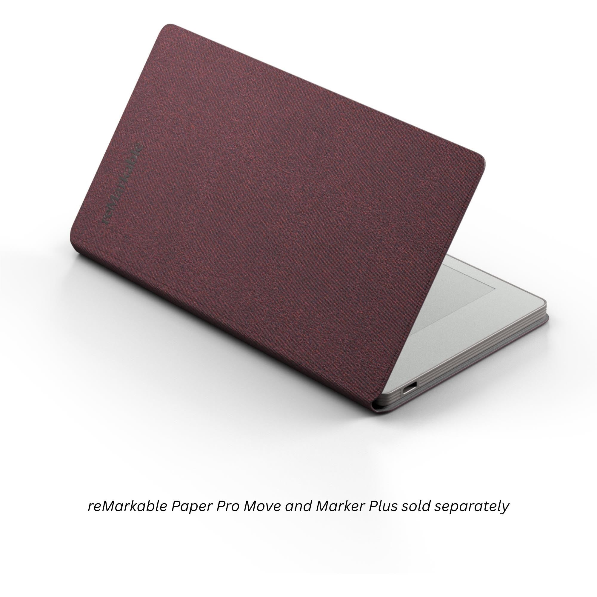 reMarkable Book Folio Pro Mosaic Weave for reMarkable Paper Pro Move (Burgundy)