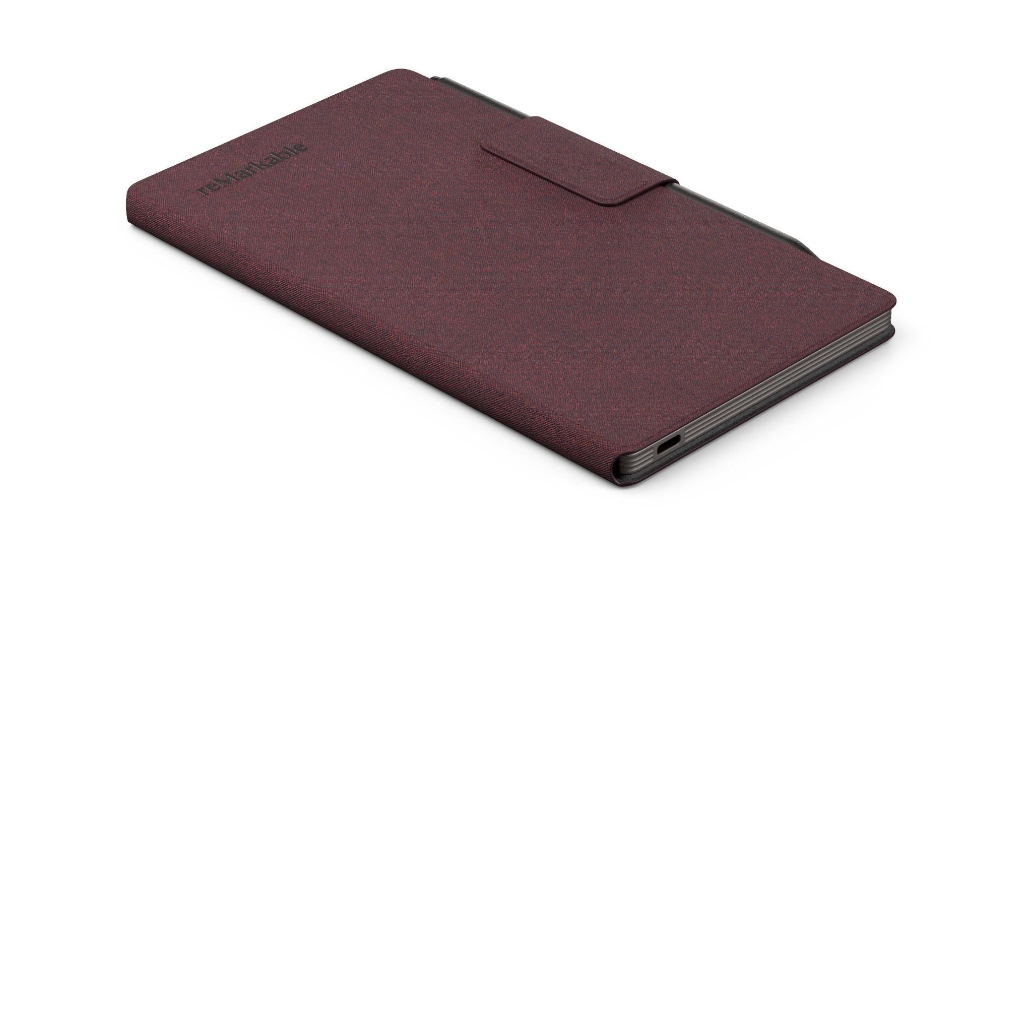 reMarkable Book Folio Pro Mosaic Weave for reMarkable Paper Pro Move (Burgundy)