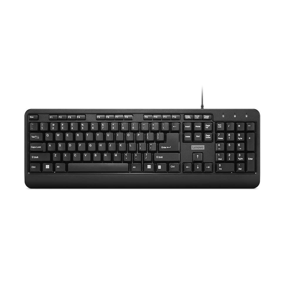 Lenovo 160 Wired Keyboard and Mouse Combo