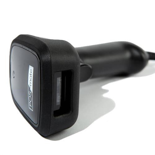 POS-mate Barcode Scanner USB 1D (Black)