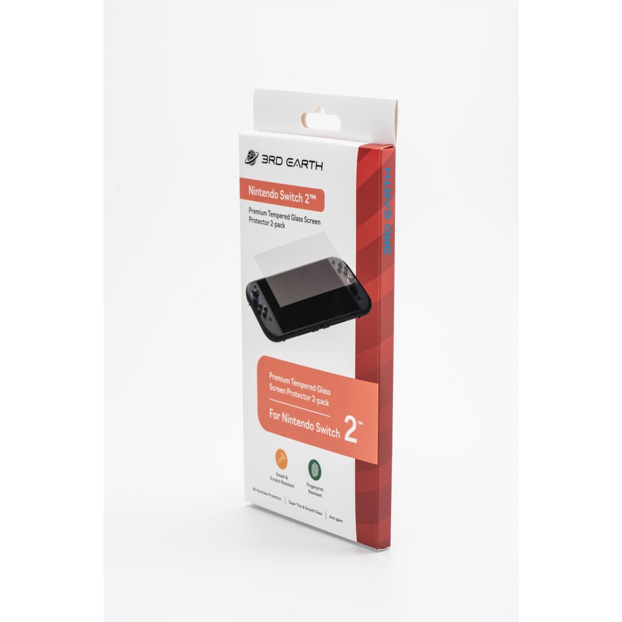 3rd Earth Premium 9H Glass Screen Protector for Nintendo Switch 2™