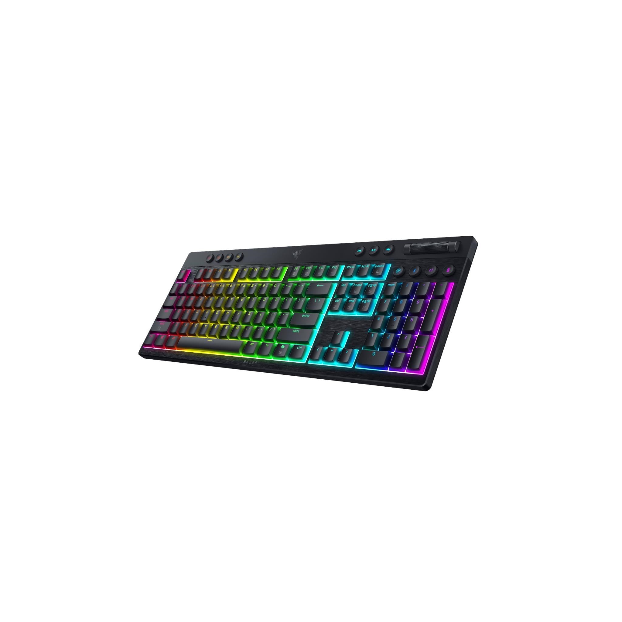 Razer BlackWidow V4 LP HyperSpeed Wireless Low-Profile Mechanical Gaming Keyboard (Yellow Linear Switch)