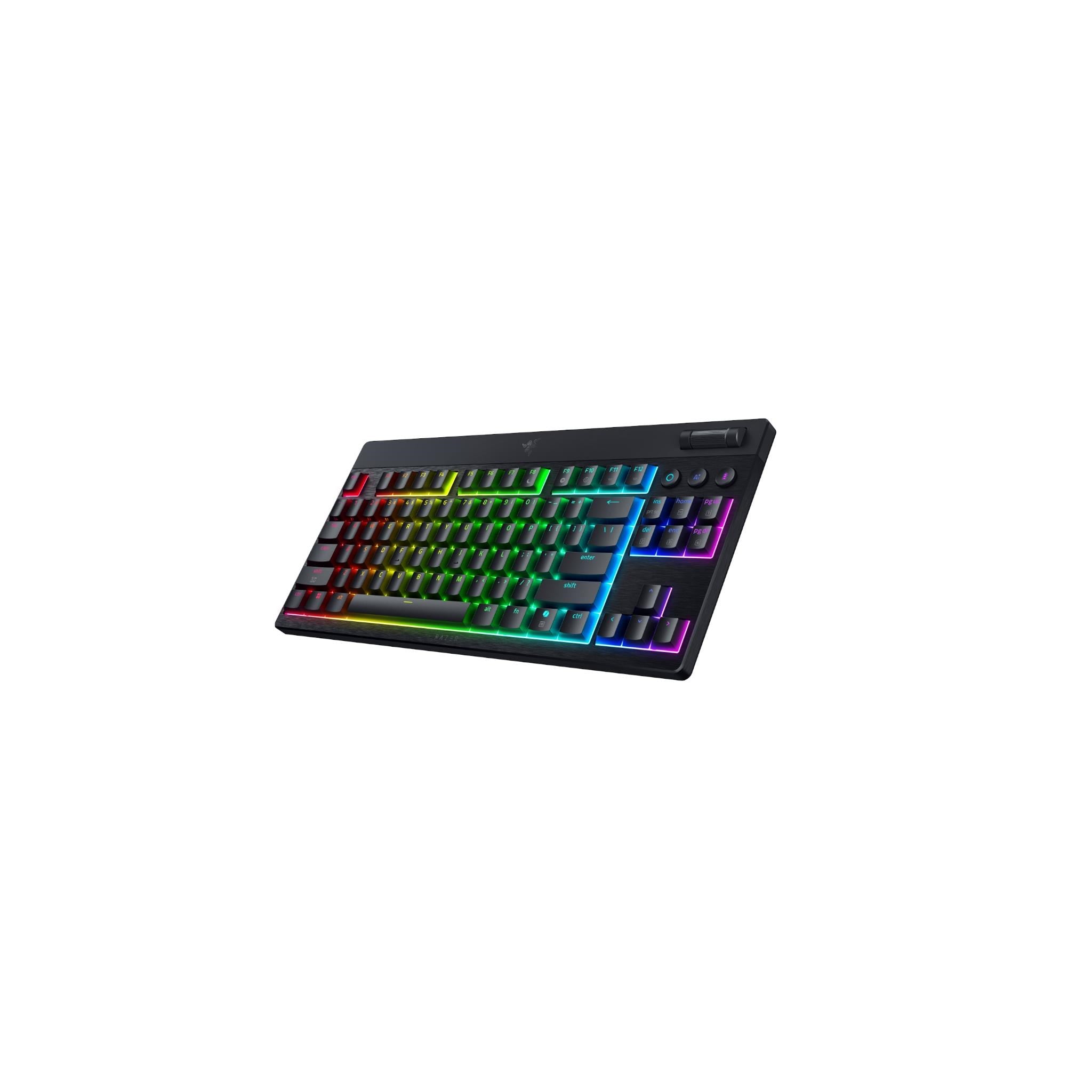 Razer BlackWidow V4 LP TKL HyperSpeed Wireless Low-profile Mechanical Gaming Keyboard Tenkeyless (Yellow Linear Switch)