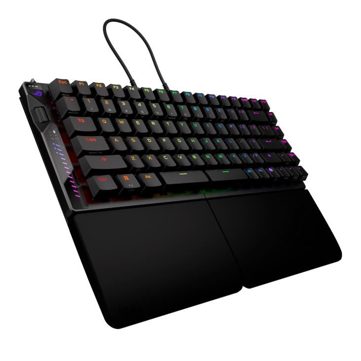 ROG Falcata 75% Split Gaming Keyboard with Hot-Swappable ROG HFX V2 (Magnetic Switches)