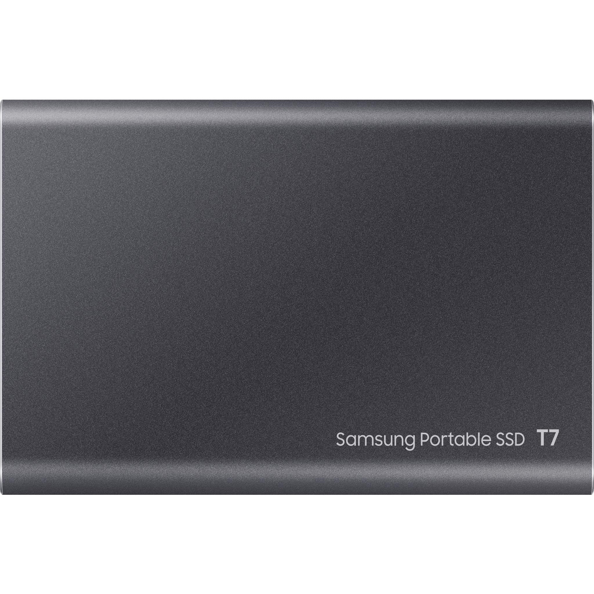 Samsung T7 Portable SSD Drive [4TB] (Titan Grey)