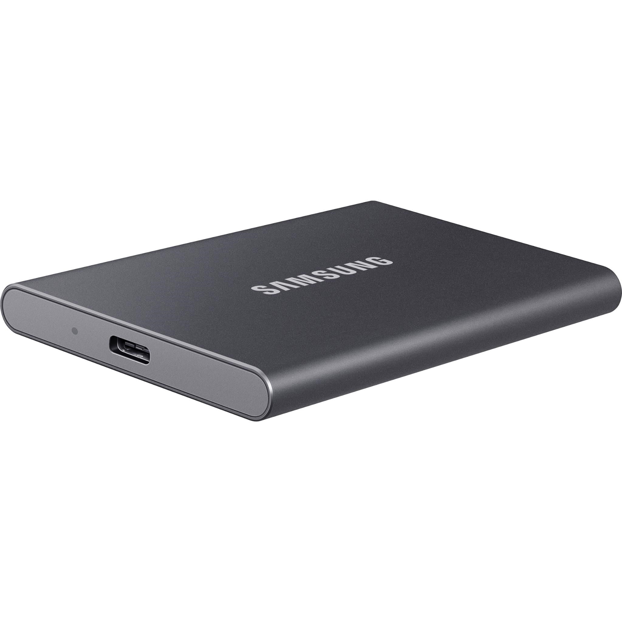 Samsung T7 Portable SSD Drive [4TB] (Titan Grey)
