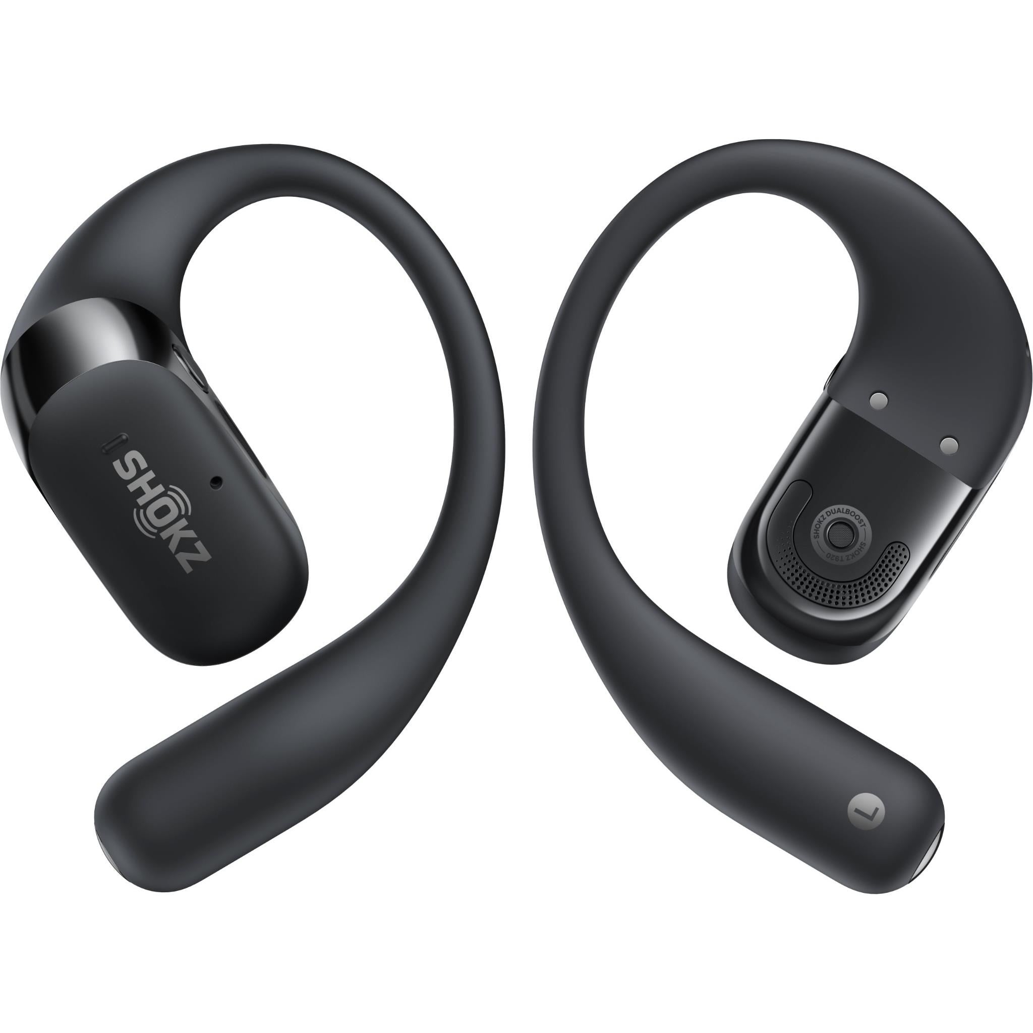Shokz OpenFit 2+ Open-Ear TWS Earbuds (Black)