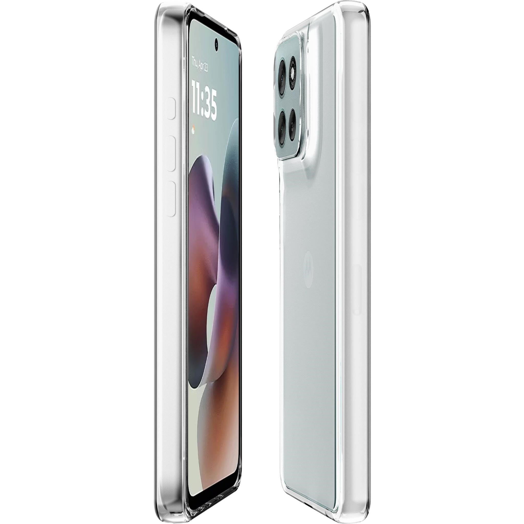ITSKINS Case with Screen Protector for moto G56 (Clear)