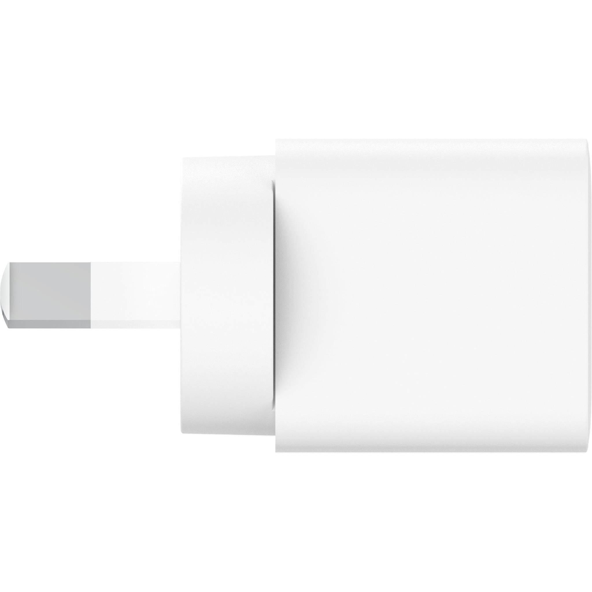 Belkin BoostCharge Compact USB-C Wall Charger 25W with USB-C Cable (White)