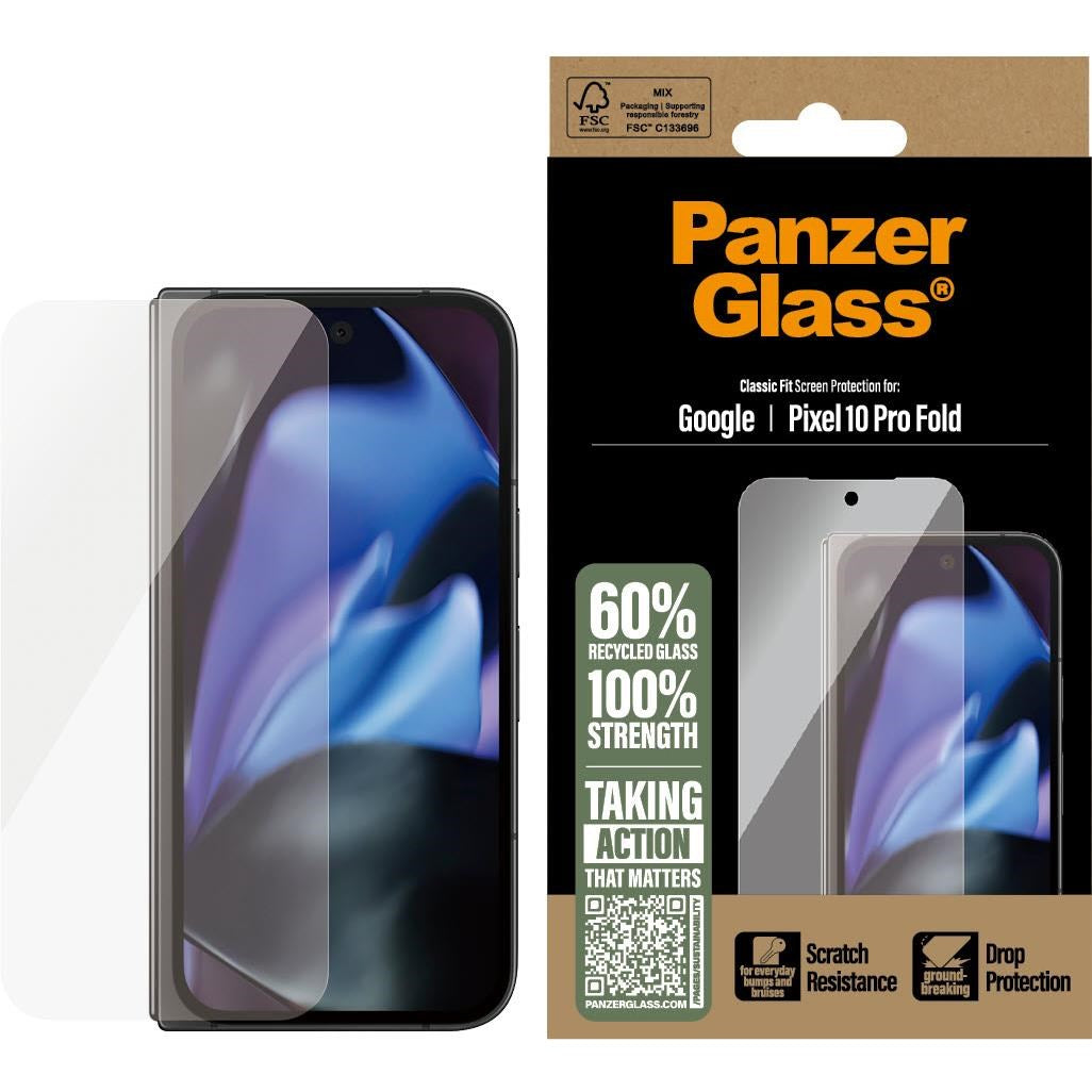 PanzerGlass Ultra Wide Fit Screen Protector for Pixel 10 Pro Fold