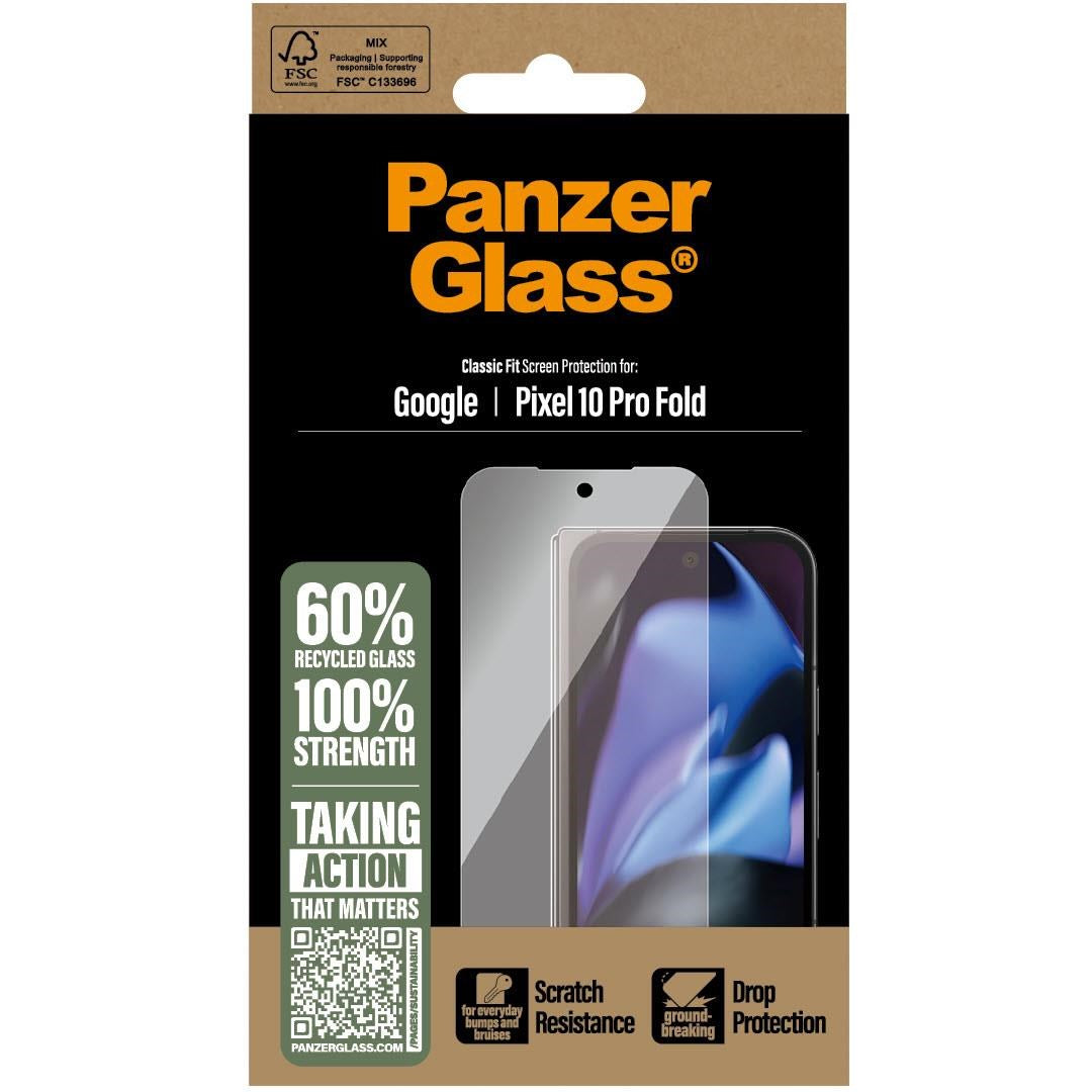 PanzerGlass Ultra Wide Fit Screen Protector for Pixel 10 Pro Fold