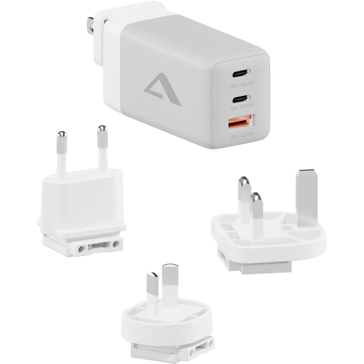 ALOGIC 3X67 Rapid Power 67W Multi Country Travel GaN Charger