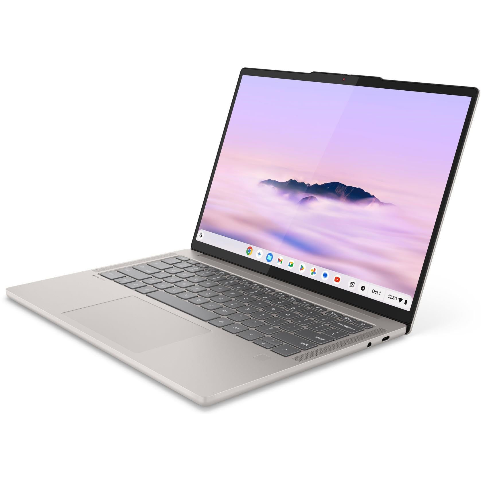 Lenovo 14" OLED Touchscreen Chromebook Plus Laptop With Gemini (256GB)