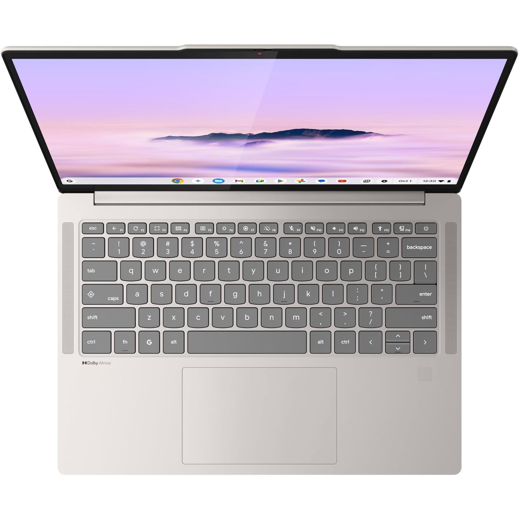 Lenovo 14" OLED Touchscreen Chromebook Plus Laptop With Gemini (256GB)