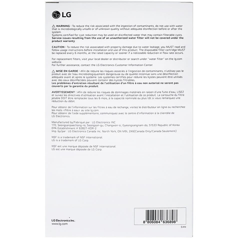 LG Water Filter (Twin Pack)