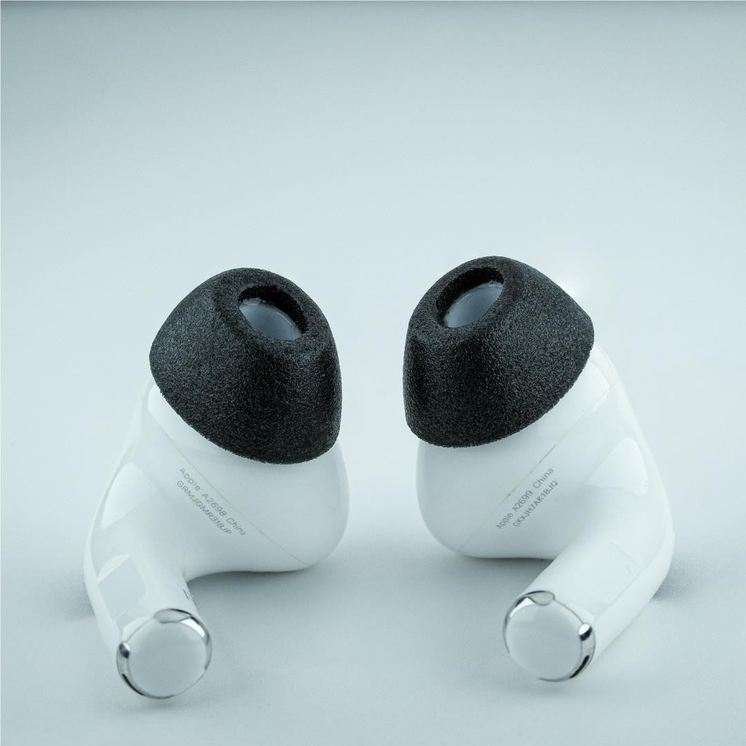 Comply TRUEGXP MAX Ear Tips for Apple AirPods Pro 1/2 (Black) [Assorted]