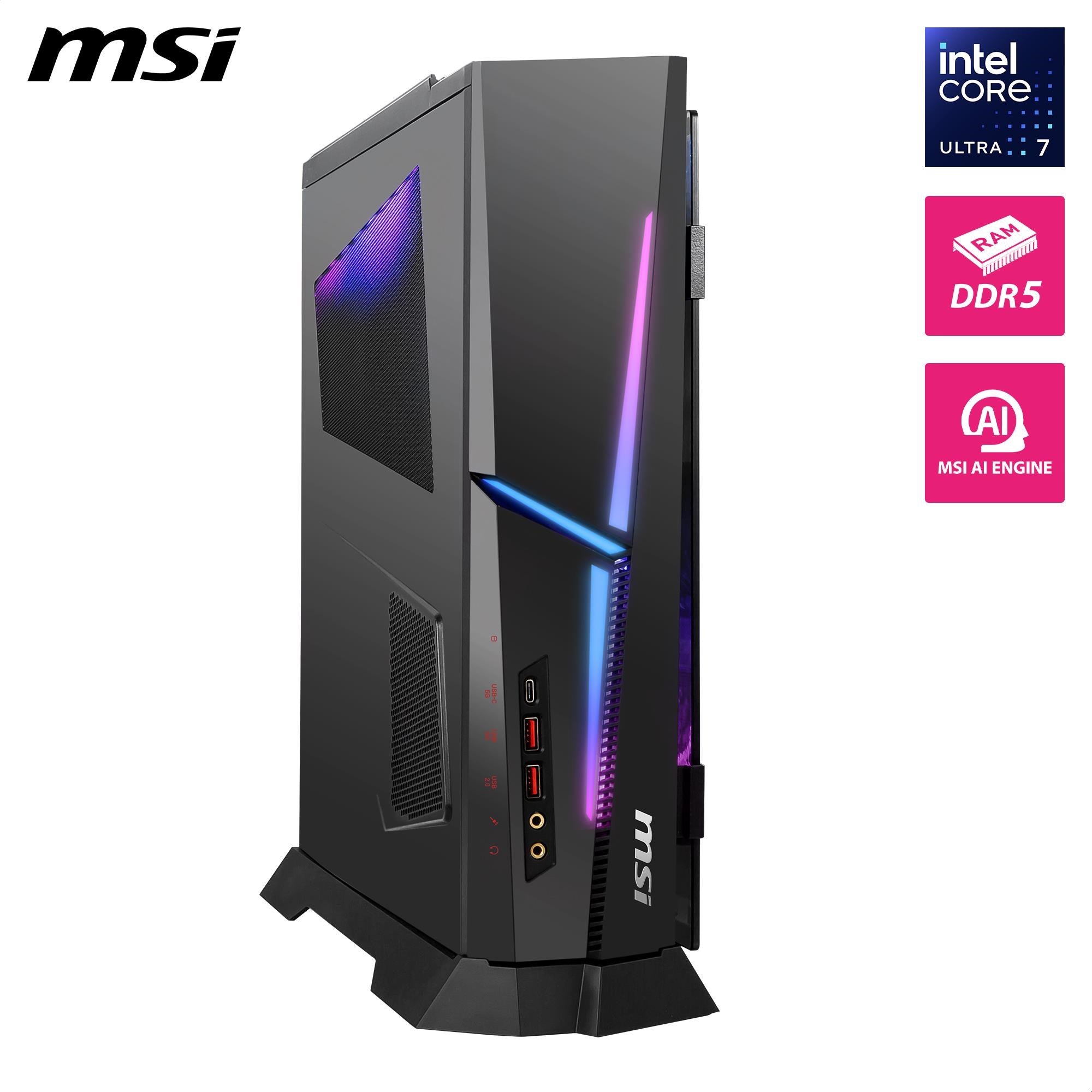 MSI MPG Trident AS AI 2NVP7-001AU Gaming Desktop (Intel Core Ultra 7-265)[GeForce RTX 5070]