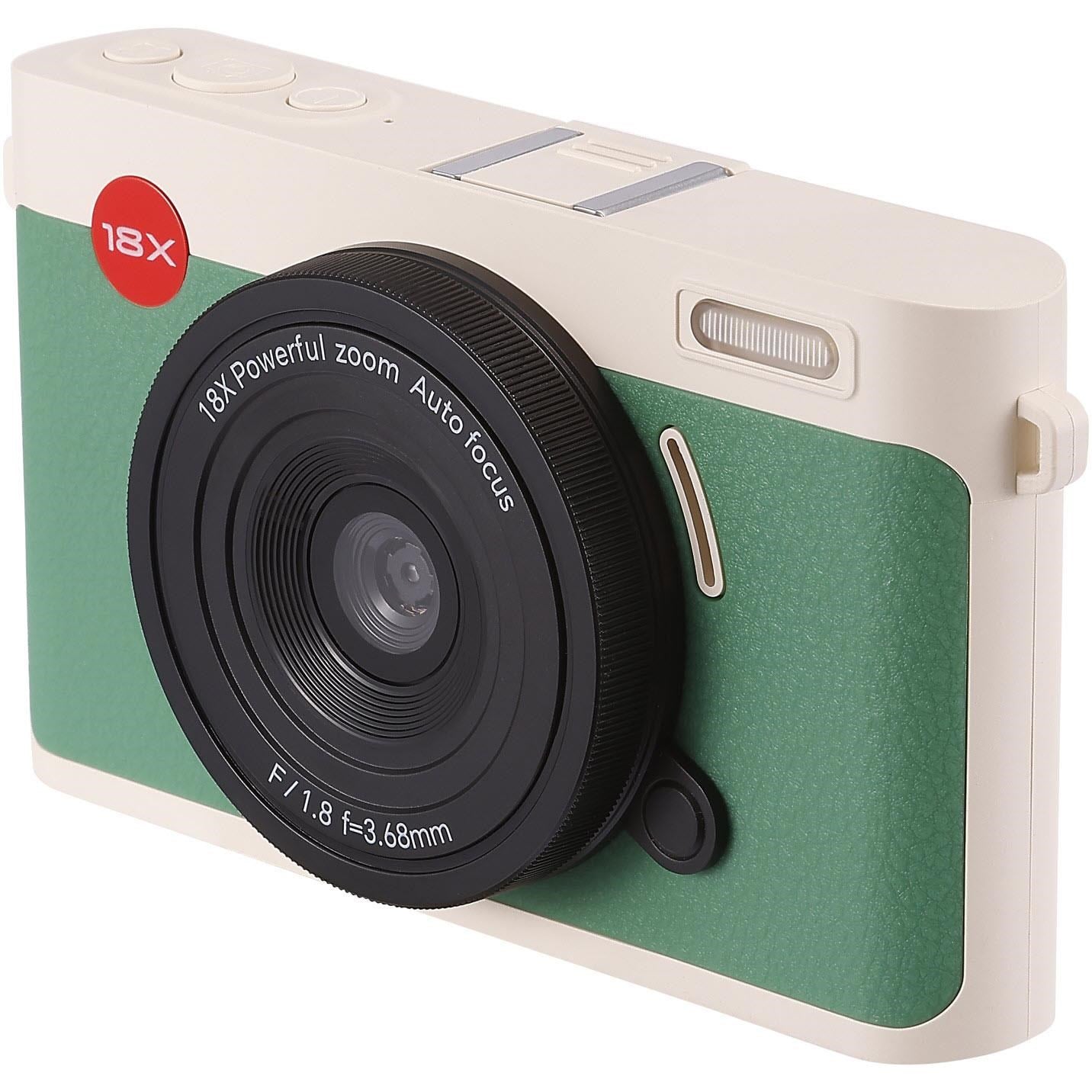 Vivitar Point and Shoot Dual Lens Digital Camera (Green)