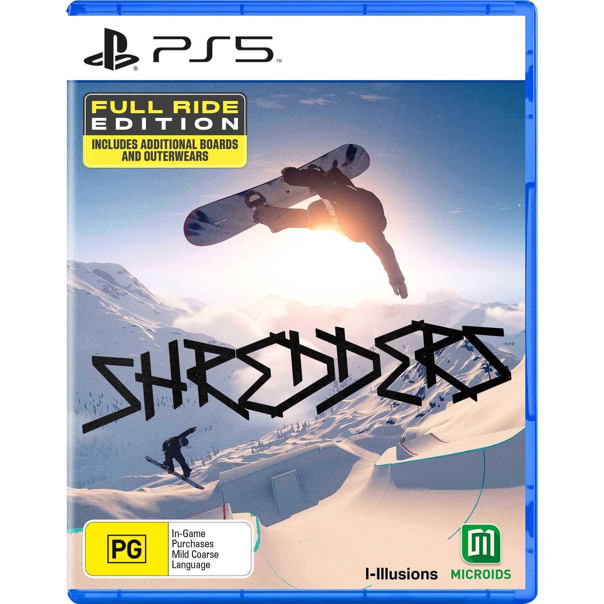 SHREDDERS: Full Ride Edition