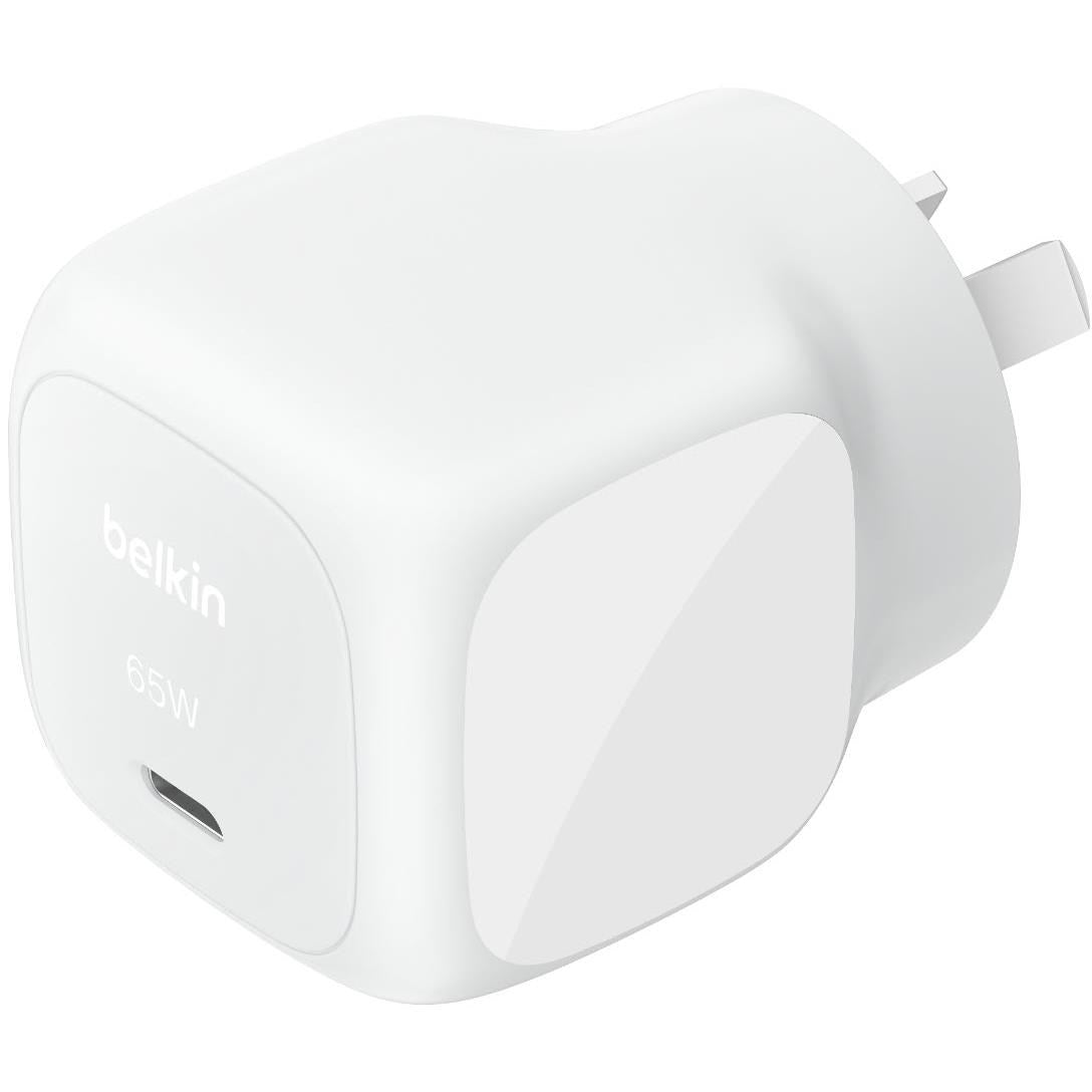 Belkin BoostCharge Compact USB-C 65W Wall Charger with USB-C Cable
