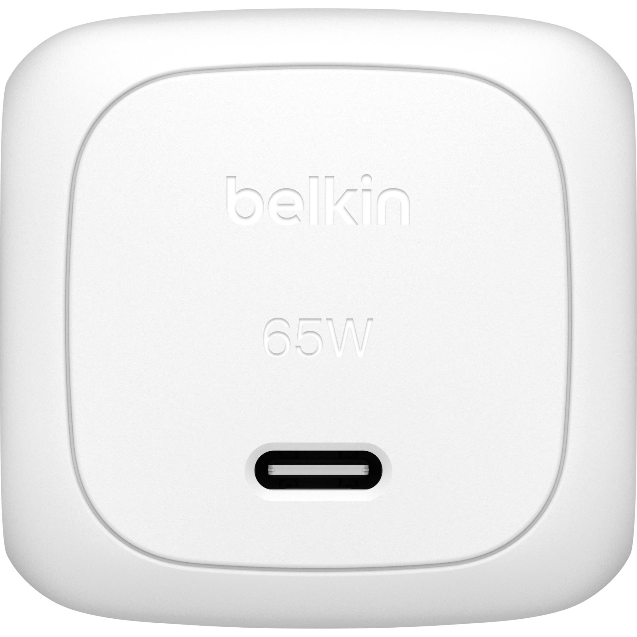 Belkin BoostCharge Compact USB-C 65W Wall Charger with USB-C Cable