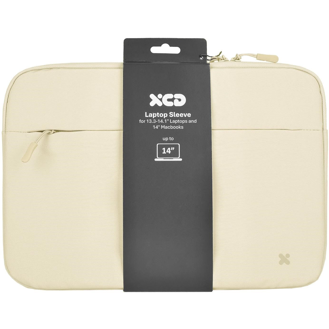 XCD Luxe 14' Laptop Sleeve (Ivory)