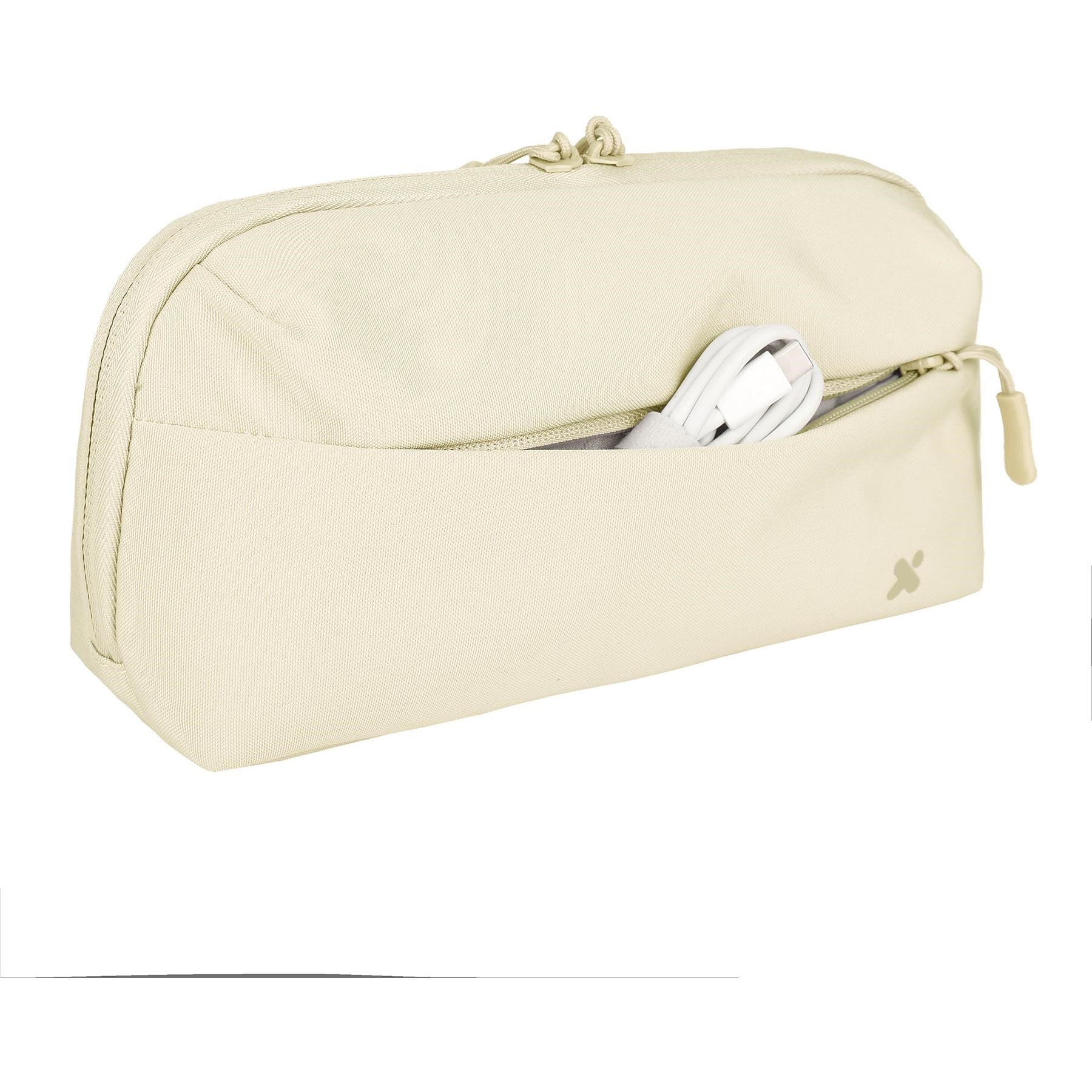XCD Luxe Cable & Tech Pouch (Ivory)