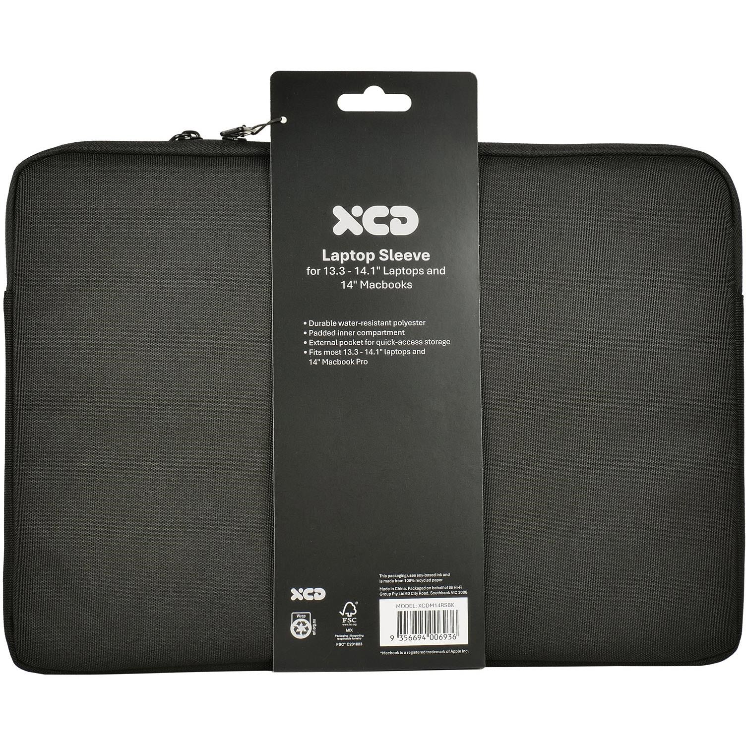 XCD Urban 14' Sleeve (Black)