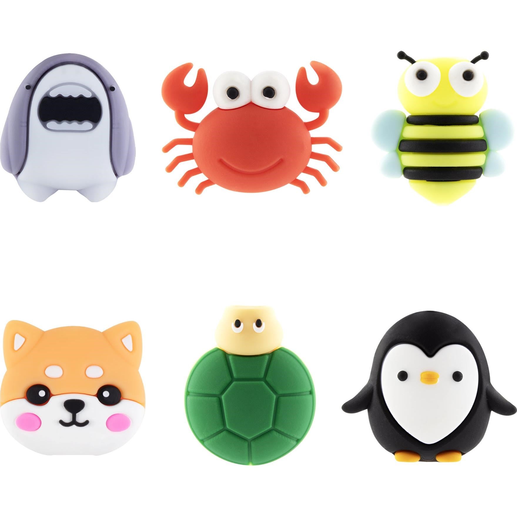 Crest Cable Protectors Novelty Animals (Assorted 6pc)