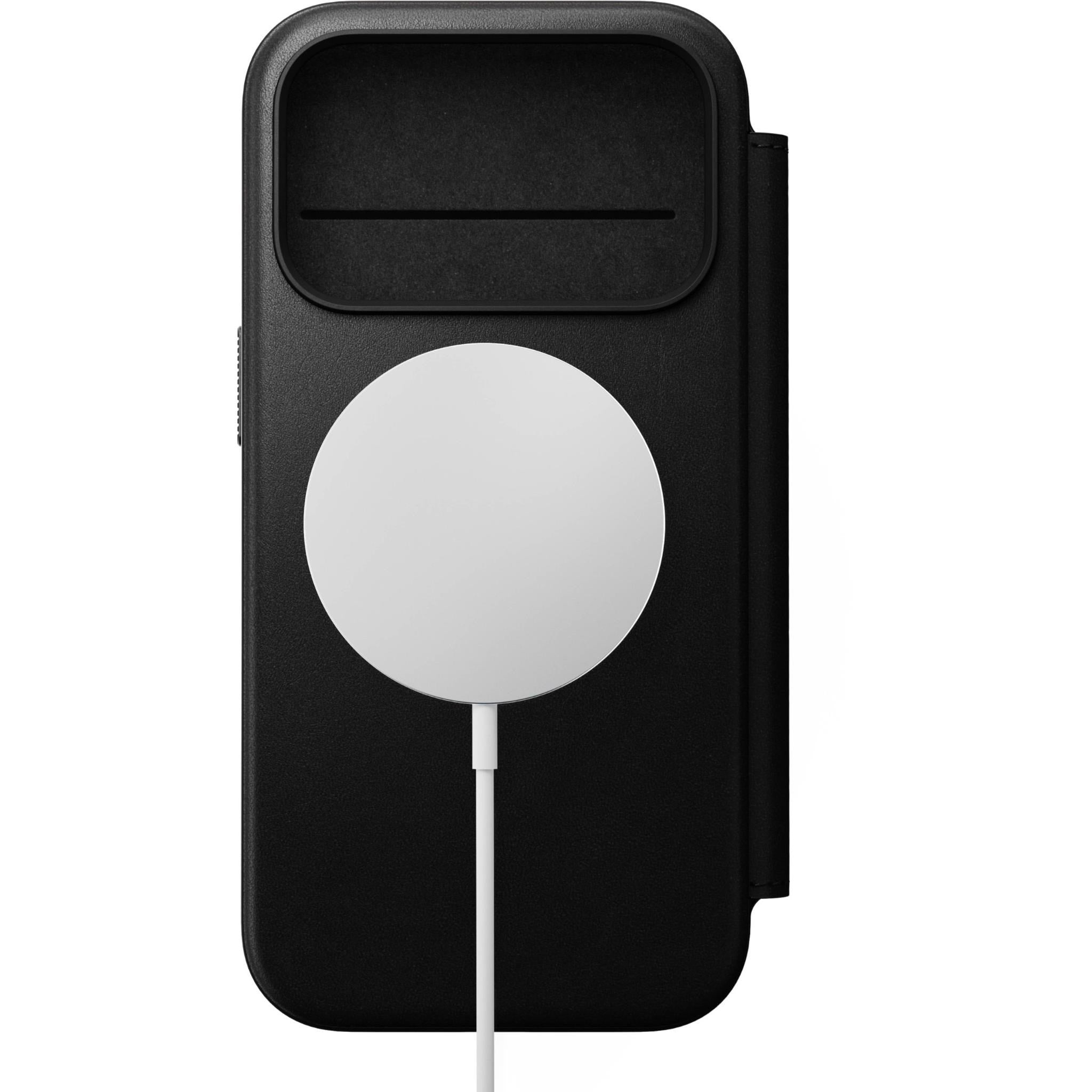 NOMAD Modern Ecco Leather Case for iPhone 17 Pro (Black)