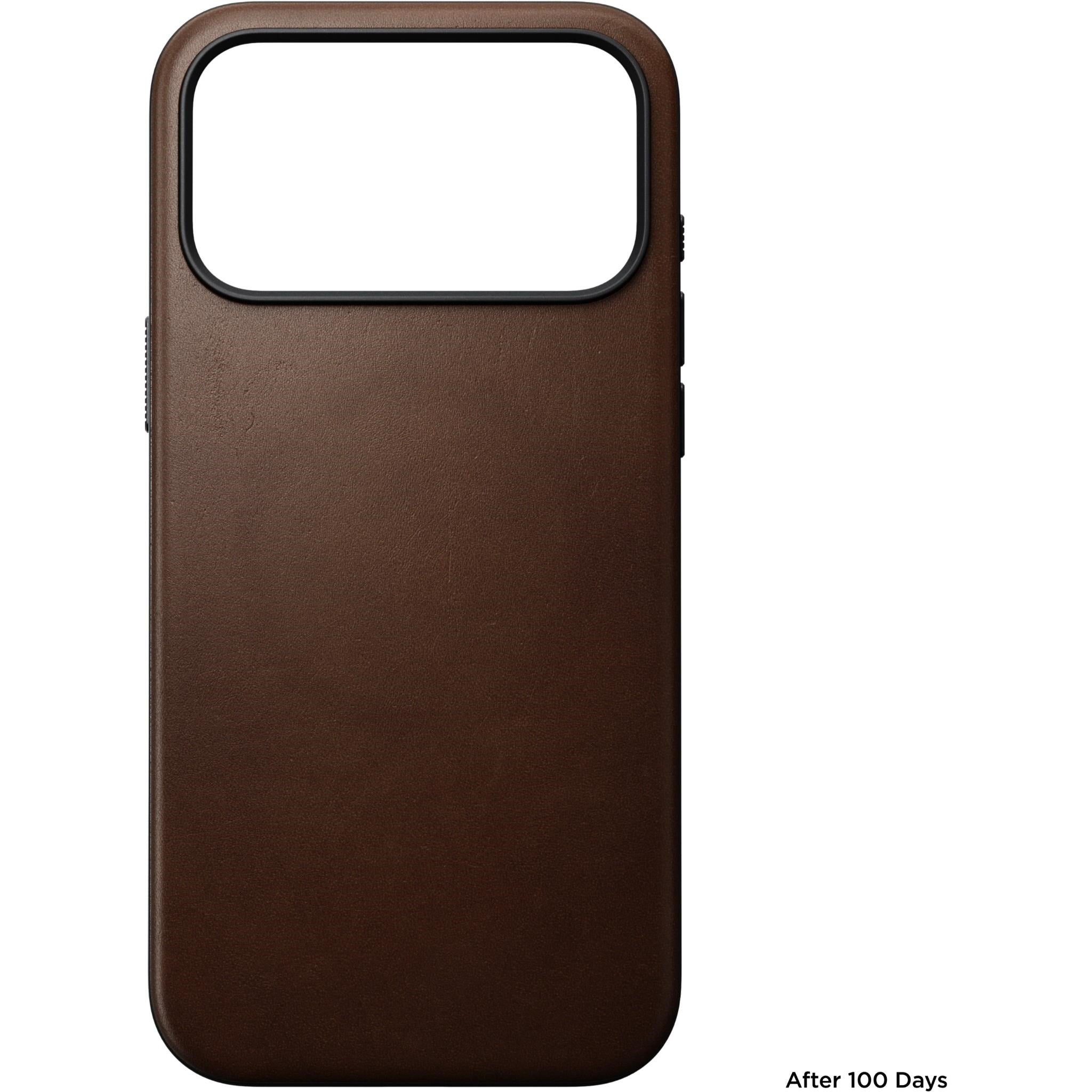 NOMAD Modern Ecco Leather Case for iPhone 17 Pro Max (Brown)