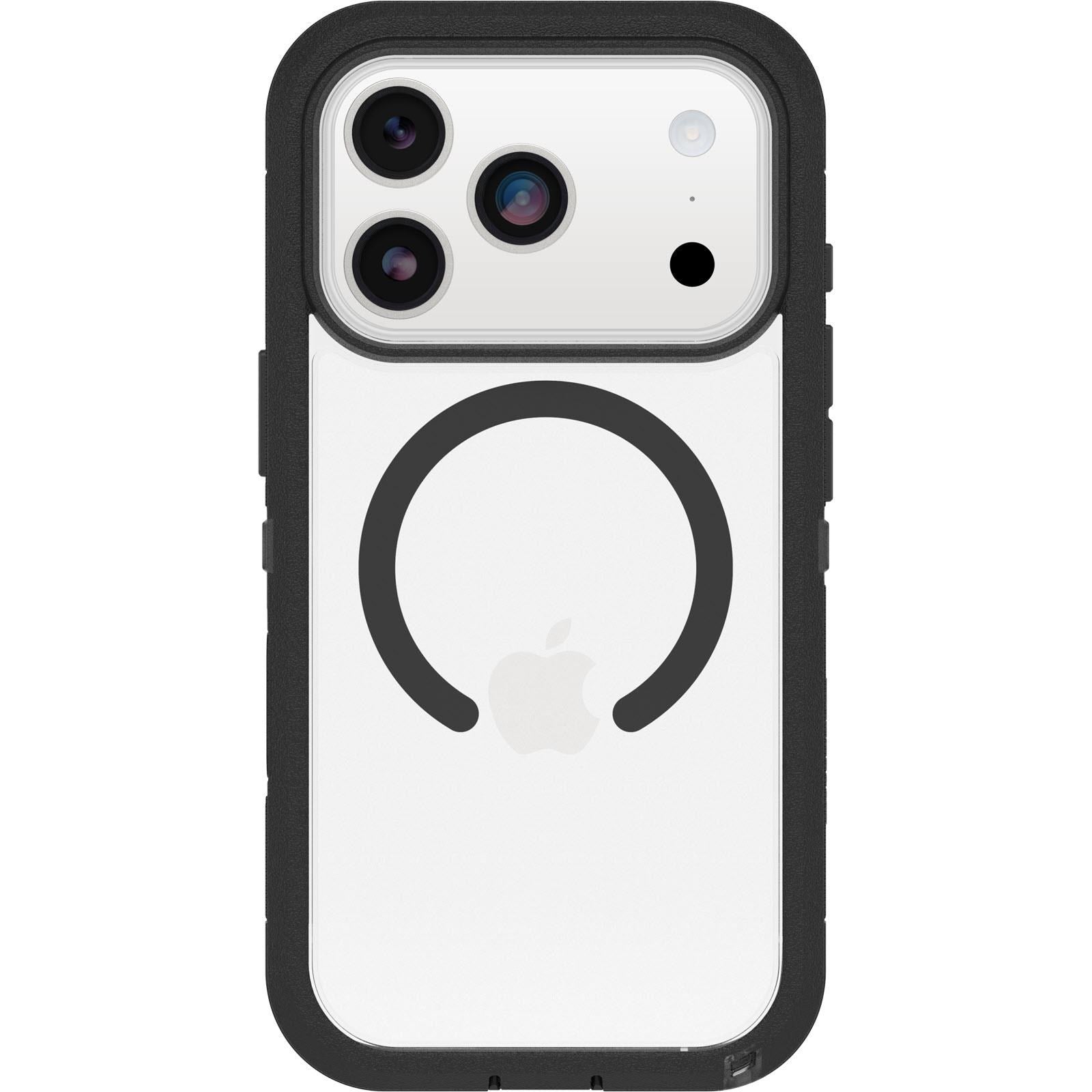 Otterbox Defender XT Pro MagSafe Case & Cam Control for iPhone 17 Pro (Dark Side Black)