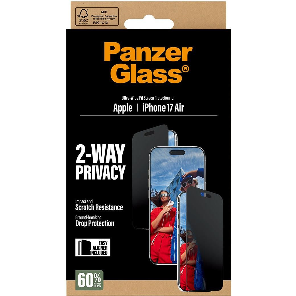 PanzerGlass UWF Privacy Screen Protector for iPhone Air