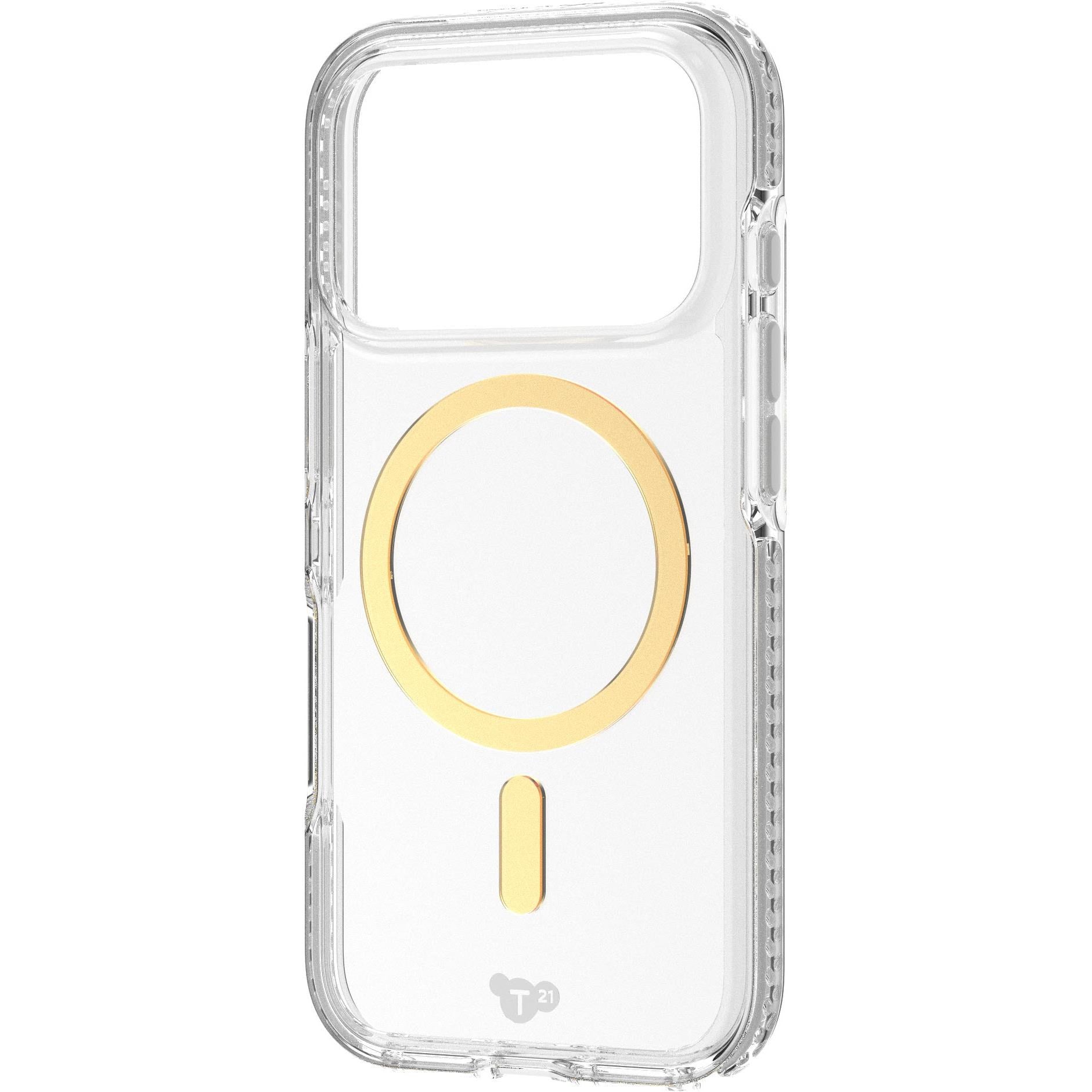 Tech21 EvoCrystal MagSafe Case for iPhone 17 Pro (Metallic Gold)
