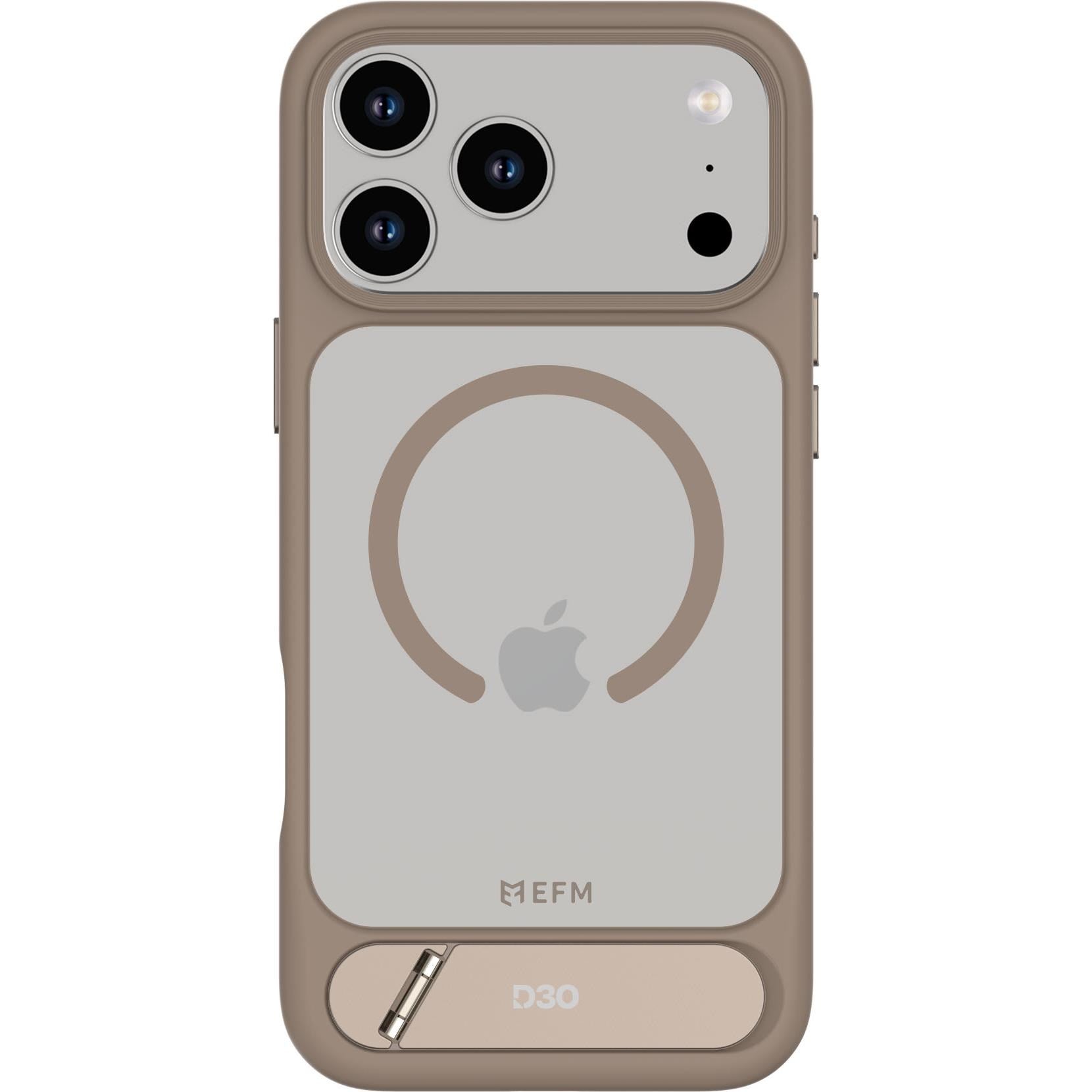 EFM Alta Case with D3O Bio for iPhone 17 Pro Max (Mocha Lite)