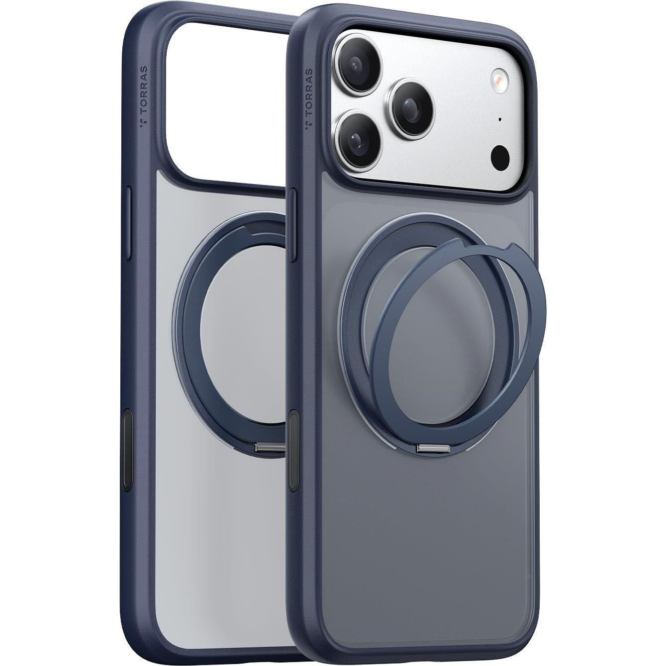 Torras Ostand Pro Case for iPhone 17 Pro (Blue)