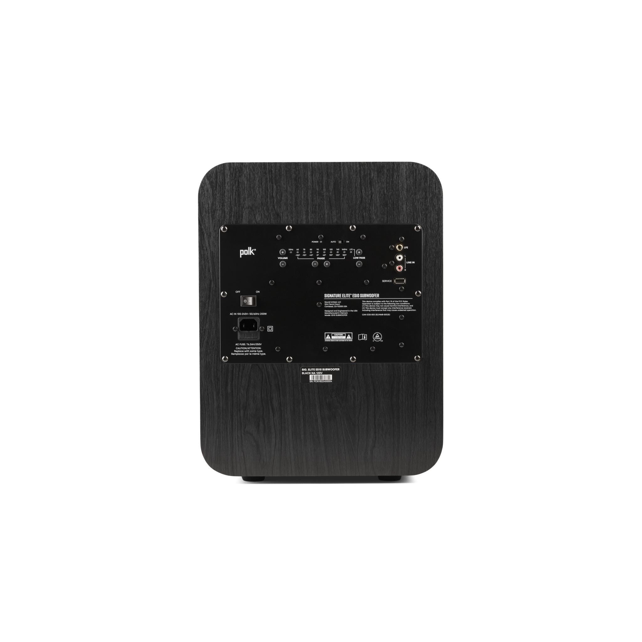 Polk Signature Elite 10" 200W Subwoofer (Black)