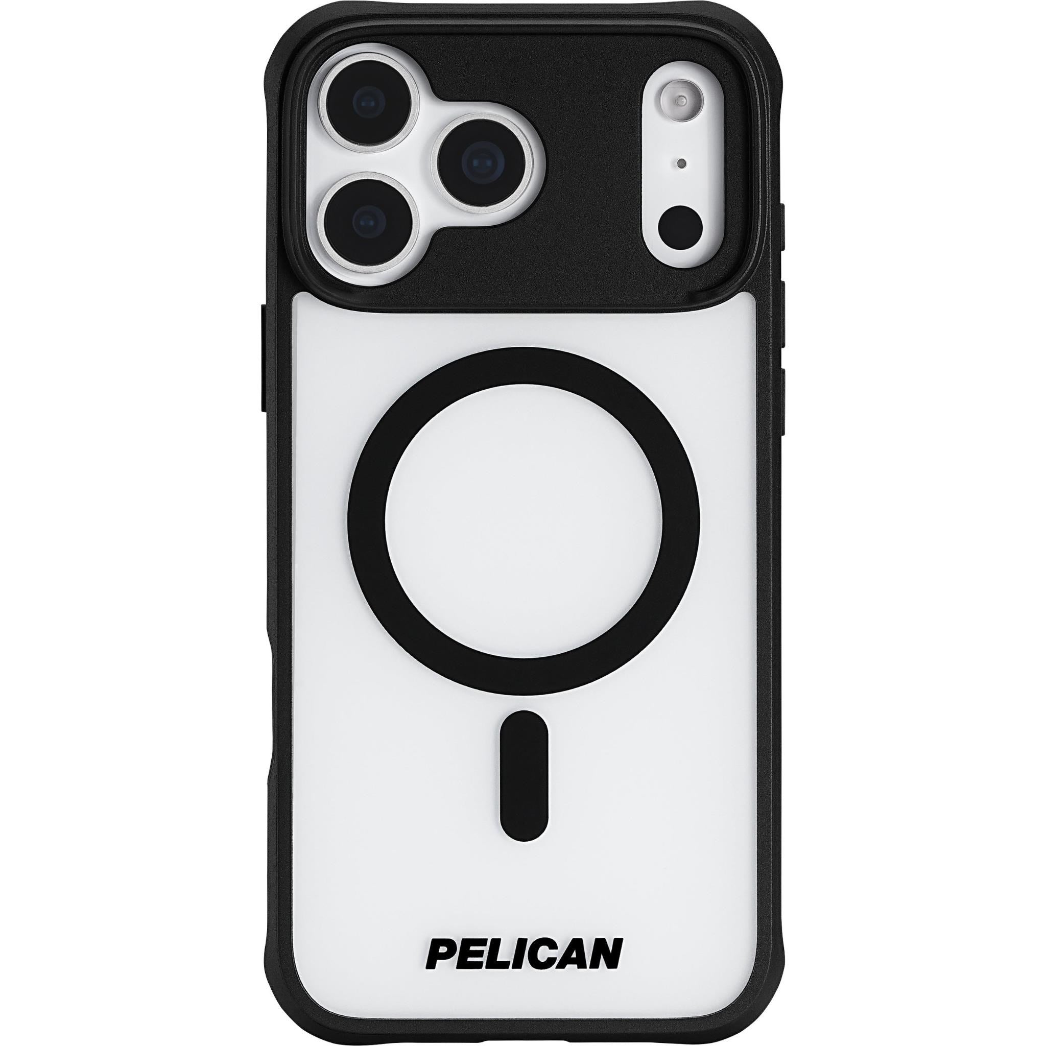 Pelican Ranger MagSafe Case for iPhone 17 Pro Max (Frosted Clear/Black)