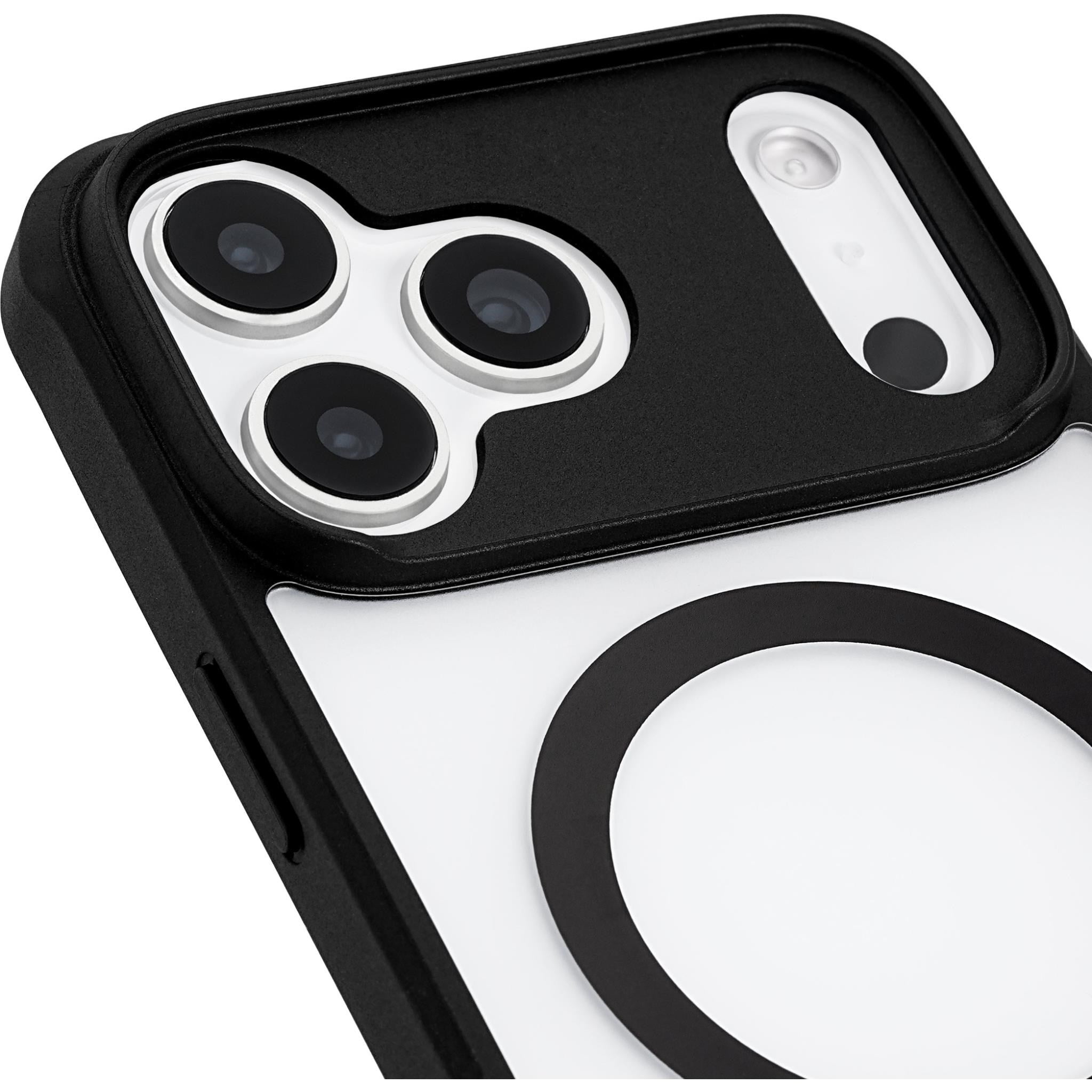Pelican Ranger MagSafe Case for iPhone 17 Pro Max (Frosted Clear/Black)