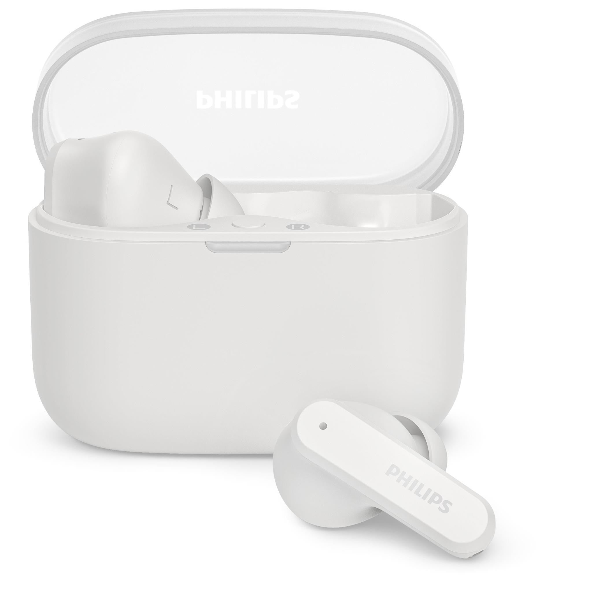 Philips TAT2000 True Wireless Earbuds (White)