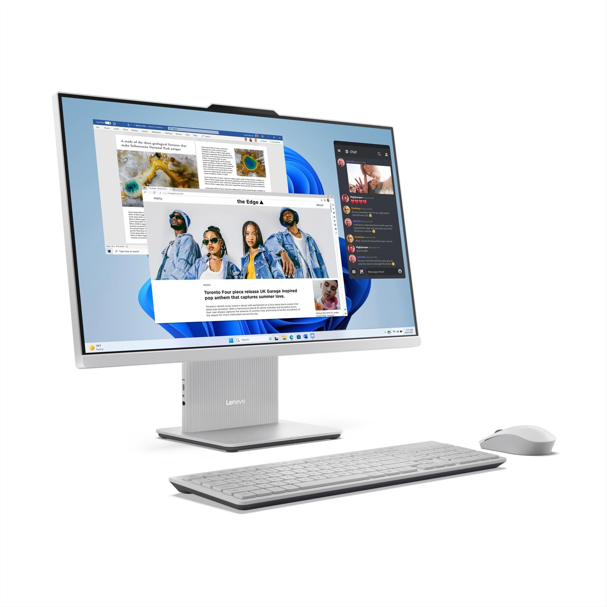 Lenovo IdeaCentre AIO 27' Full HD All-In-One PC (Intel Core 7)[1TB]