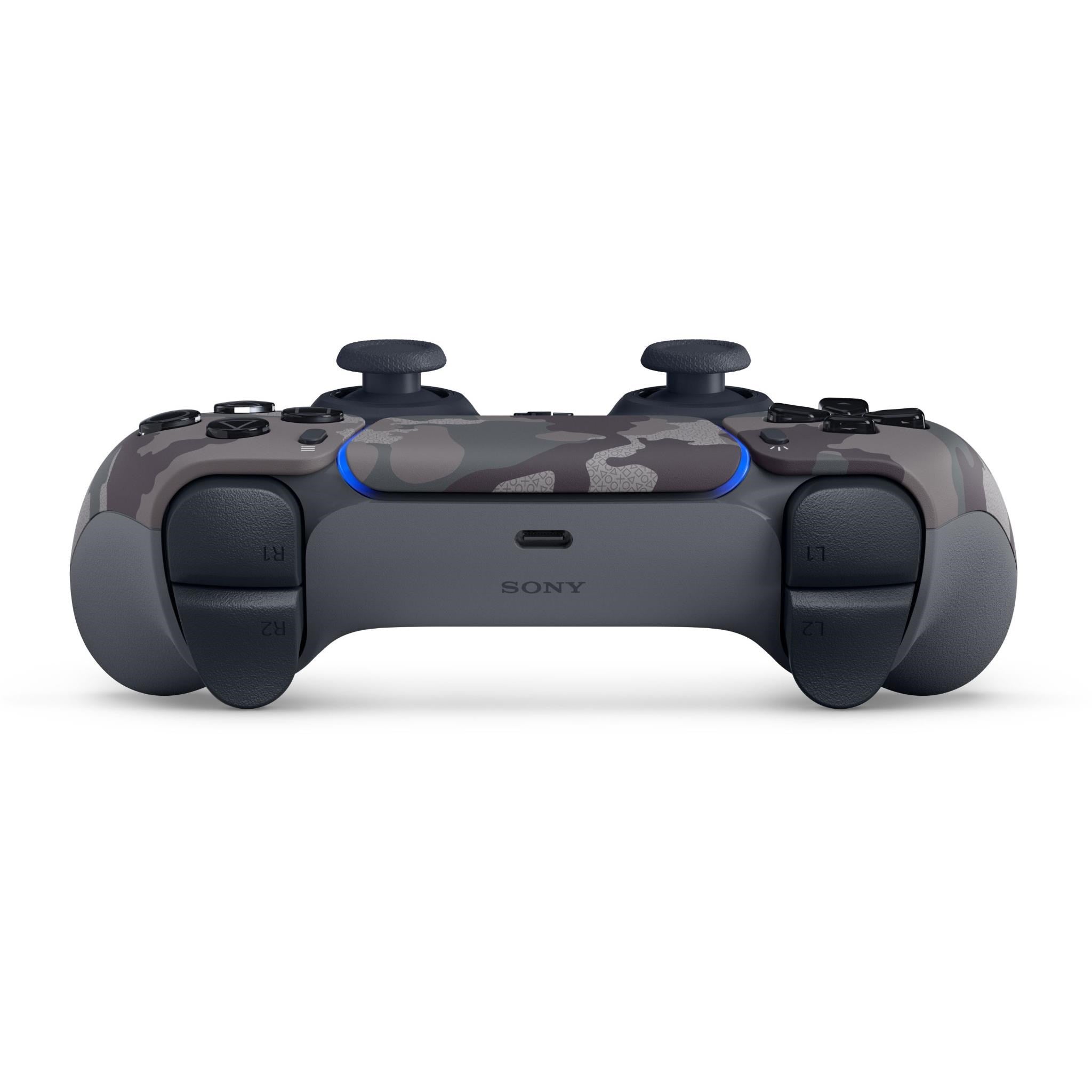 PS5 PlayStation 5 DualSense Wireless Controller Gray Camouflage