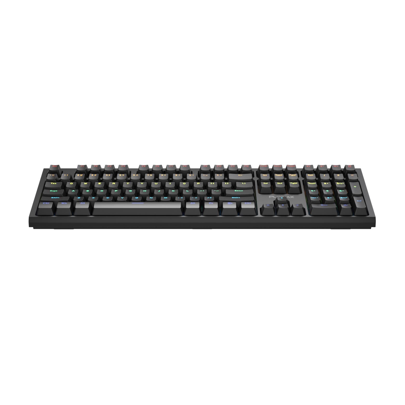 Playmax PRO Black RGB Mechanical Gaming Keyboard (Purple Bonus Key Caps)