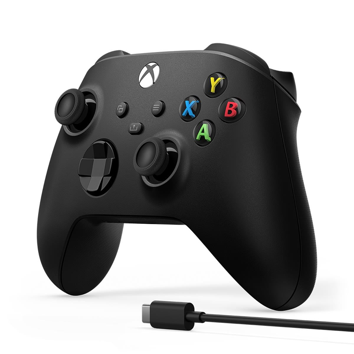 XBOX Wireless Controller with USBC Cable for Xbox & PC (Black)