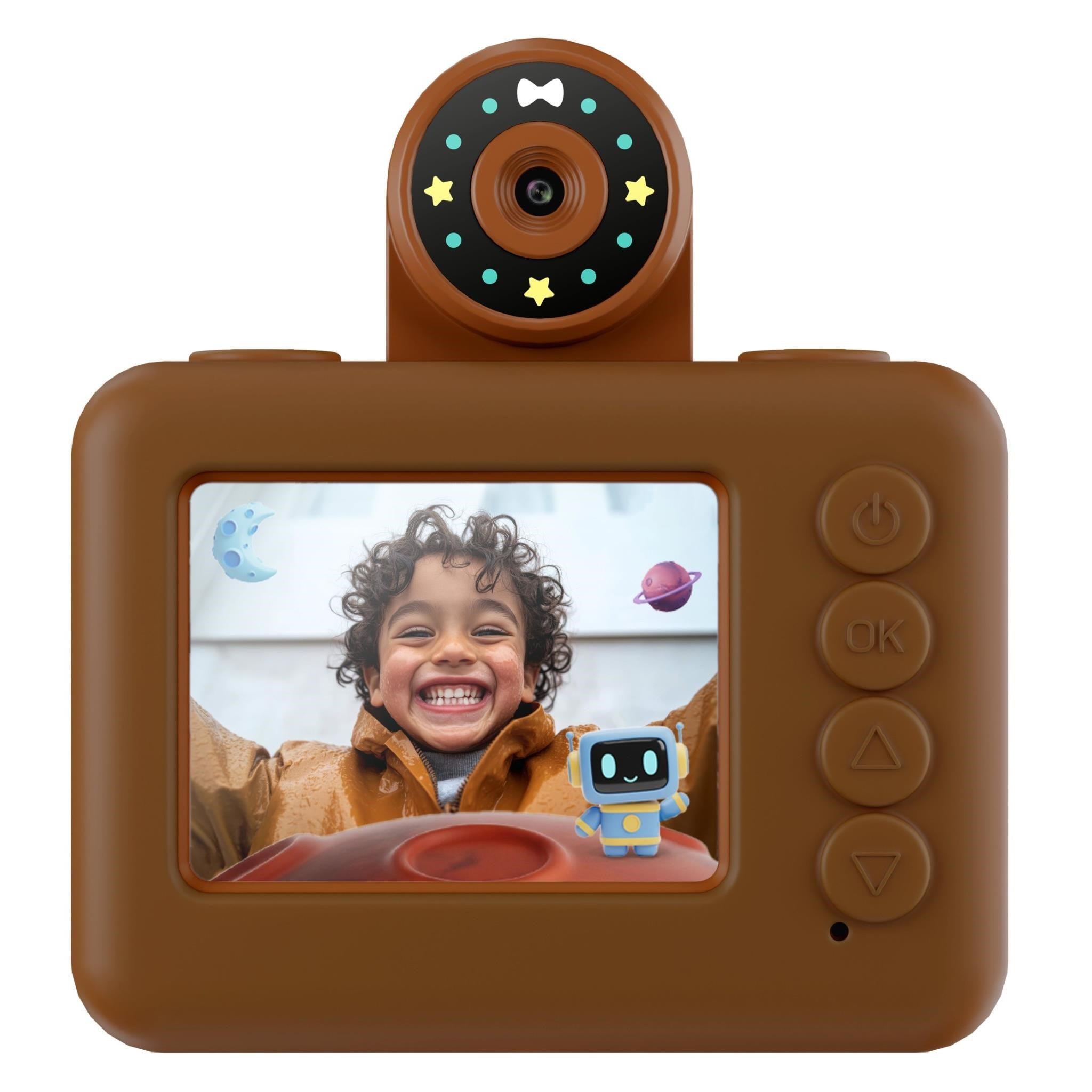 Pixbee PixPlay Gen2 Kids Digital Camera (Chocolate Donut)