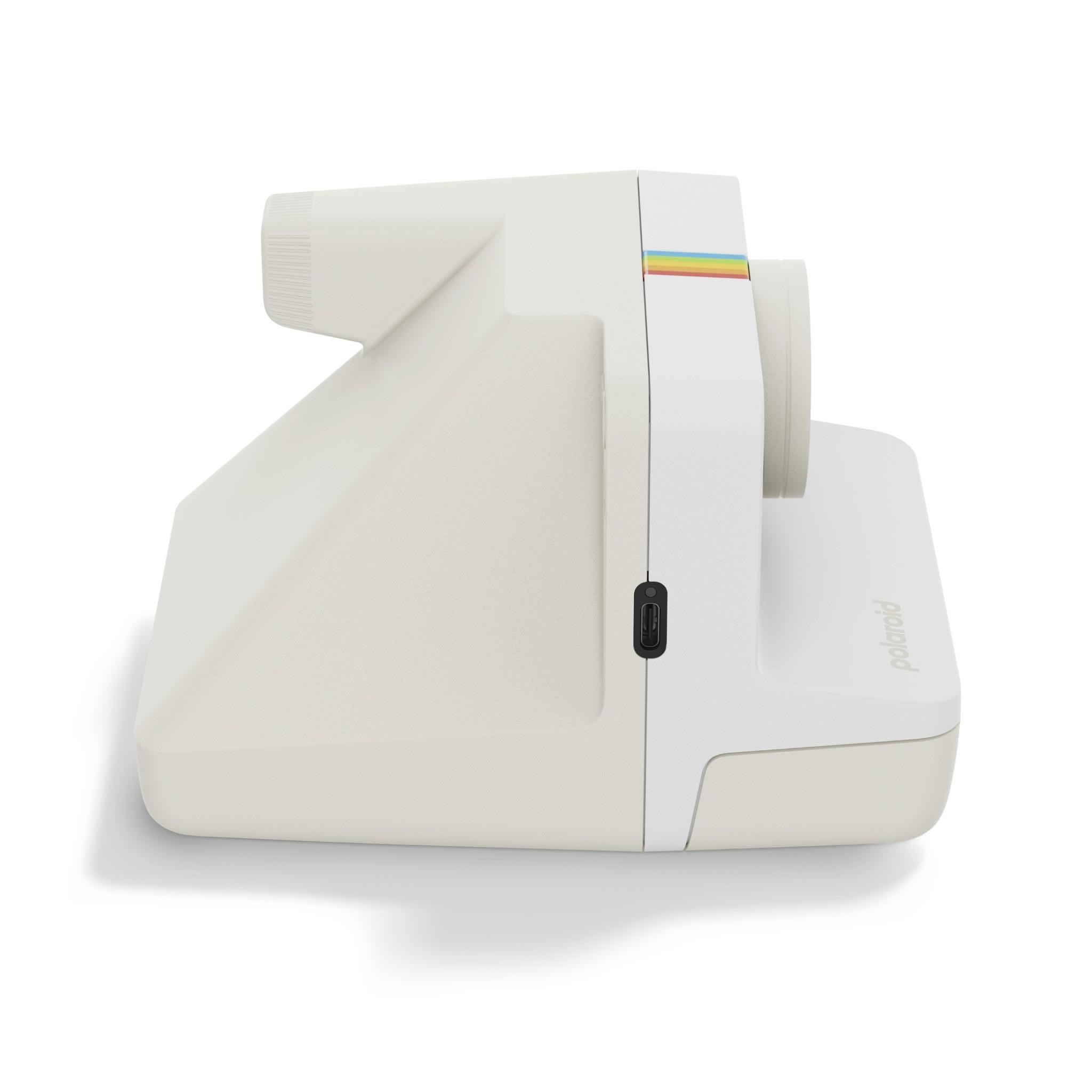 Polaroid Now Generation 3 Instant Camera (Pebble White)