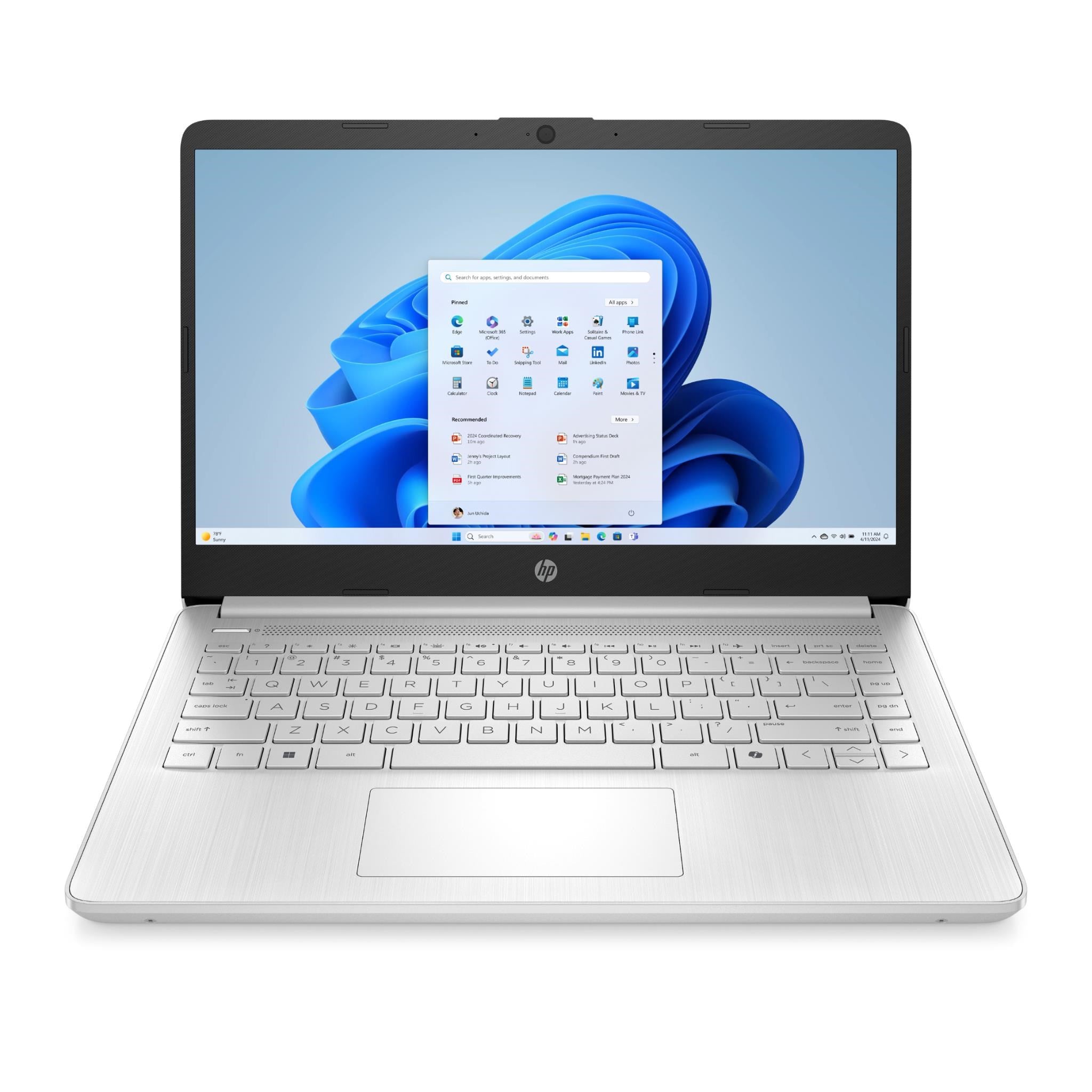 HP Laptop 14s-dq6002TU 14' HD laptop (Intel N-Series)[128GB]