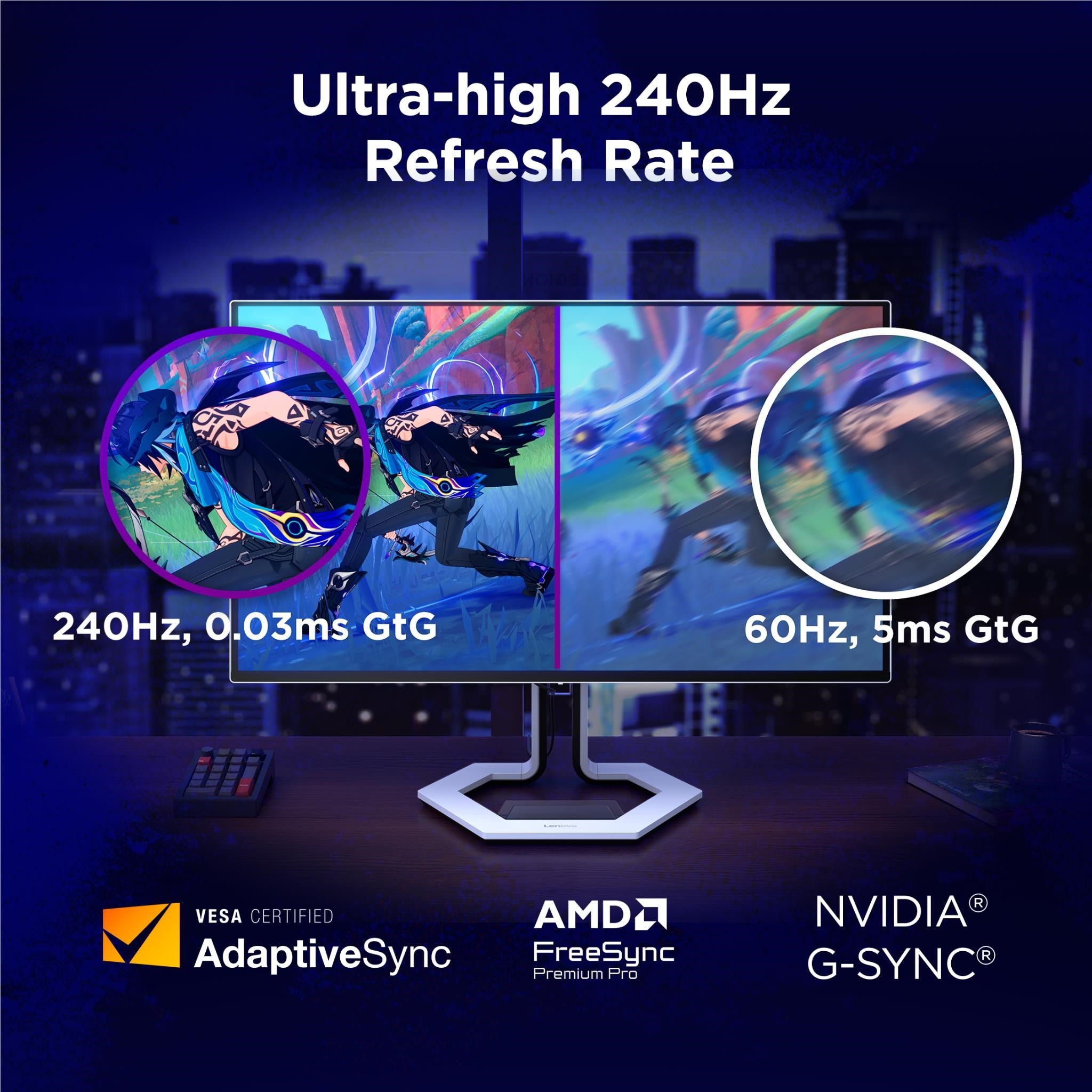 Legion Pro LP 27UD-10 27' 4K UHD 240Hz OLED Gaming Monitor