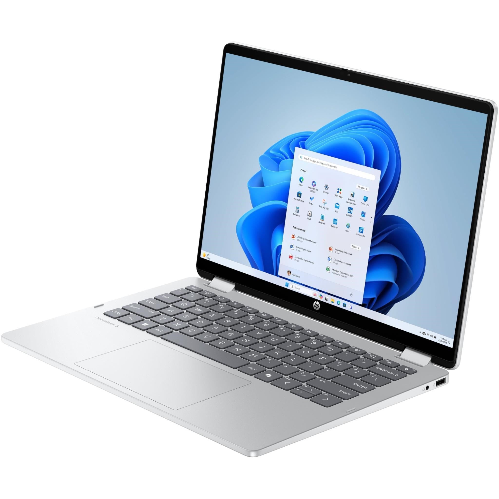 HP OmniBook 5 Flip 14' WUXGA 2-In-1 OLED AI PC Laptop (Intel Core Ultra 5 - 322)[512GB]