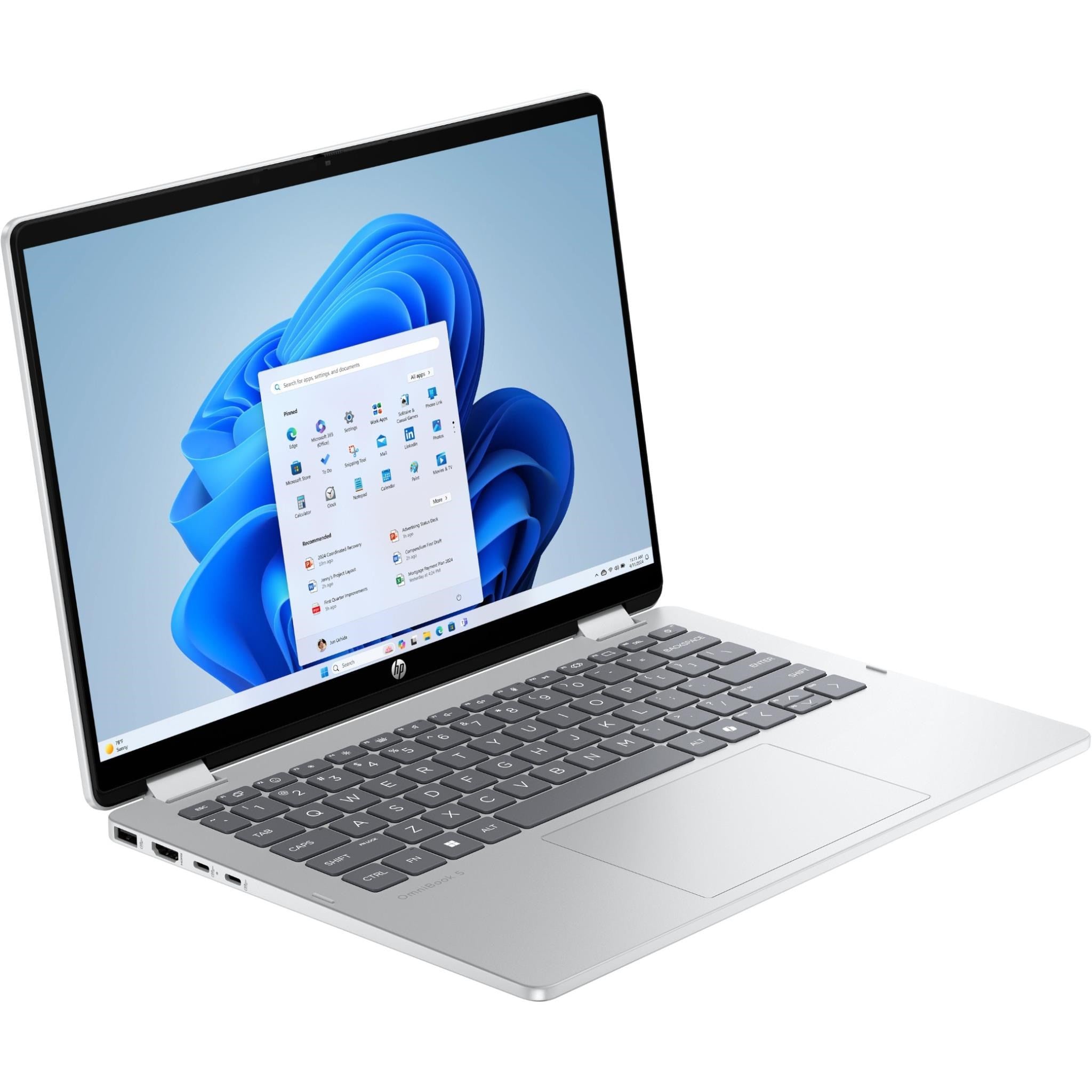 HP OmniBook 5 Flip 14' WUXGA 2-In-1 OLED AI PC Laptop (Intel Core Ultra 5 - 322)[512GB]